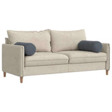 Cuscini a rullo 2 pcs Grigio scuro  25 x 70 cm