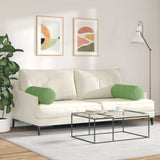 Cuscini a rullo 2 pcs Verde chiaro  25 x 70 cm