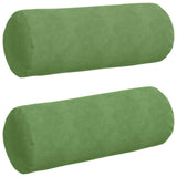 Cuscini a rullo 2 pcs Verde chiaro  25 x 70 cm