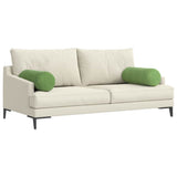 Cuscini a rullo 2 pcs Verde chiaro  25 x 70 cm
