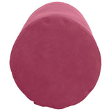 Cuscini a rullo 2 pcs Rosso Vino  25 x 70 cm Tessuto in Cords