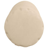 Cuscini a rullo 2 pcs Crema  25 x 70 cm Tessuto in Microfibra