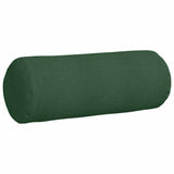 Cuscini a rullo 2 pcs Verde Scuro  25 x 70 cm Tessuto in Cords
