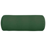 Cuscini a rullo 2 pcs Verde Scuro  25 x 70 cm Tessuto in Cords
