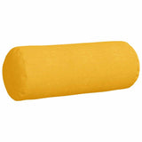 Cuscini a rullo 2 pcs Giallo Chiaro  25 x 70 cm