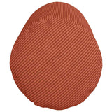 Cuscini a rullo 2 pcs Rosso Arancio  25 x 70 cm