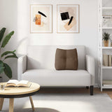 Cuscino per Schiena Marrone 45 x 24 x 50 cm Tessuto