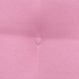Cuscino per Schiena Rosa 45 x 24 x 50 cm Tessuto