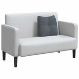 Cuscino per Schiena Grigio scuro 45 x 24 x 50 cm Velluto