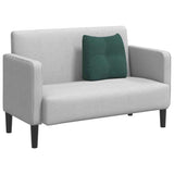 Cuscino per Schiena Verde Scuro 45 x 24 x 50 cm Velluto