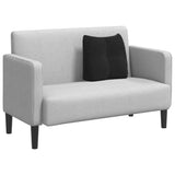 Cuscino per Schiena Nero 45 x 24 x 50 cm Velluto