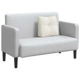 Cuscino per Schiena Crema 45 x 24 x 50 cm Velluto