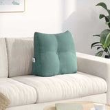 Cuscino per Schiena Verde Mare 45 x 24 x 50 cm Velluto
