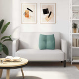 Cuscino per Schiena Verde Mare 45 x 24 x 50 cm Velluto