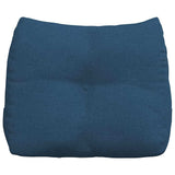Cuscino per Schiena Blu 60 x 24 x 50 cm Tessuto