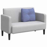 Cuscino per Schiena Blu jeans 60 x 24 x 50 cm Tessuto