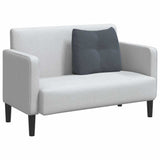 Cuscino per Schiena Grigio scuro 60 x 24 x 50 cm Velluto