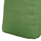 Cuscino per Schiena Verde chiaro 60 x 24 x 50 cm Velluto