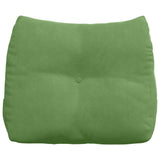 Cuscino per Schiena Verde chiaro 60 x 24 x 50 cm Velluto
