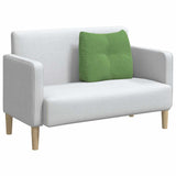 Cuscino per Schiena Verde chiaro 60 x 24 x 50 cm Velluto