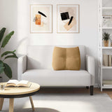 Cuscino per Schiena Marrone 60 x 24 x 50 cm Velluto