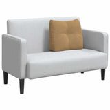 Cuscino per Schiena Marrone 60 x 24 x 50 cm Velluto