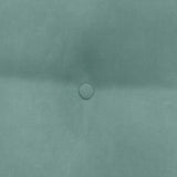 Cuscino per Schiena Verde Mare 60 x 24 x 50 cm Velluto