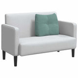 Cuscino per Schiena Verde Mare 60 x 24 x 50 cm Velluto