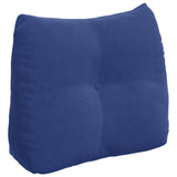Cuscino per Schiena Blu Polizia 60 x 24 x 50 cm Velluto
