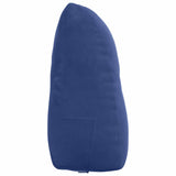 Cuscino per Schiena Blu Polizia 60 x 24 x 50 cm Velluto