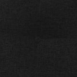 Cuscino per Schiena Nero 80 x 24 x 50 cm Tessuto