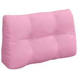 Cuscino per Schiena Rosa 80 x 24 x 50 cm Tessuto