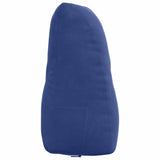 Cuscino per Schiena Blu Polizia 80 x 24 x 50 cm Velluto