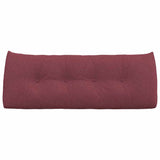 Cuscino per Schiena Rosso Vino 120 x 24 x 50 cm Tessuto