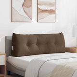 Cuscino per Schiena Marrone 120 x 24 x 50 cm Tessuto