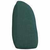 Cuscino per Schiena Verde Scuro 120 x 24 x 50 cm Tessuto