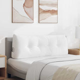 Cuscino per Schiena Bianco 120 x 24 x 50 cm Tessuto