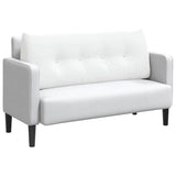 Cuscino per Schiena Bianco 120 x 24 x 50 cm Tessuto