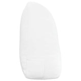 Cuscino per Schiena Bianco 120 x 24 x 50 cm Tessuto