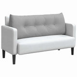 Cuscino per Schiena Grigio Nuvola 120 x 24 x 50 cm Tessuto