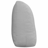 Cuscino per Schiena Grigio Nuvola 120 x 24 x 50 cm Tessuto