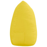 Cuscino per Schiena Giallo Chiaro 140 x 24 x 50 cm Tessuto