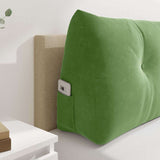 Cuscino per Schiena Verde chiaro 140 x 24 x 50 cm Velluto