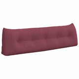 Cuscino per Schiena Rosso Vino 160 x 24 x 50 cm Tessuto