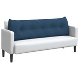 Cuscino per Schiena Blu 160 x 24 x 50 cm Tessuto