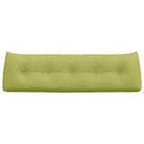 Cuscino per Schiena Verde chiaro 160 x 24 x 50 cm Tessuto