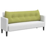 Cuscino per Schiena Verde chiaro 160 x 24 x 50 cm Tessuto