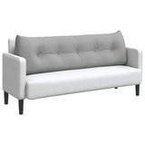 Cuscino per Schiena Grigio Nuvola 160 x 24 x 50 cm Tessuto