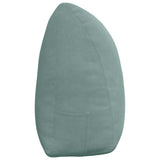 Cuscino per Schiena Verde Mare 160 x 24 x 50 cm Velluto