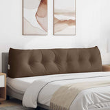 Cuscino per Schiena Marrone 180 x 24 x 50 cm Tessuto